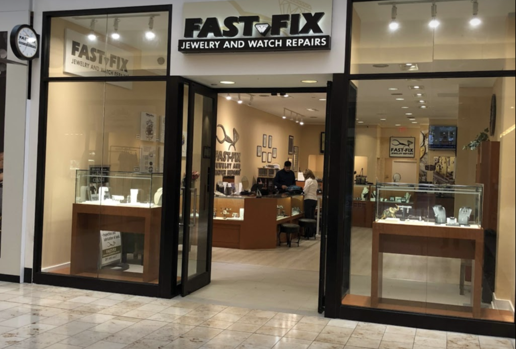 photo of Store front of Fast Fix Jewelry and Watch Repairs in Baybrook Mall