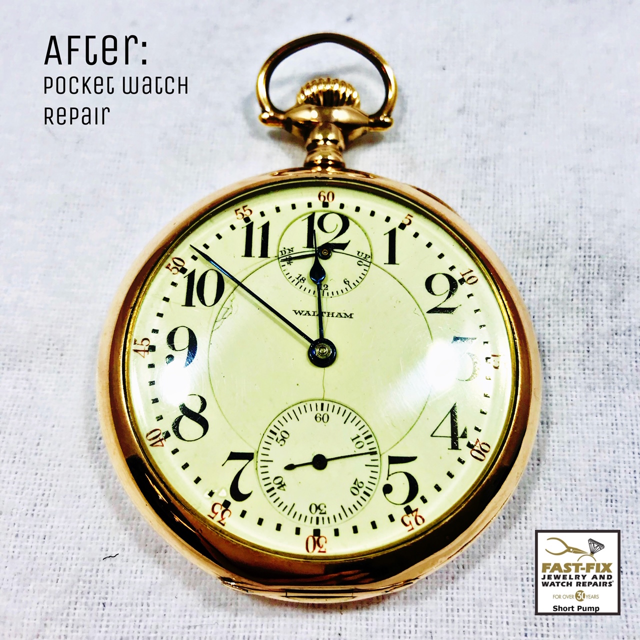 Pocket watch repair